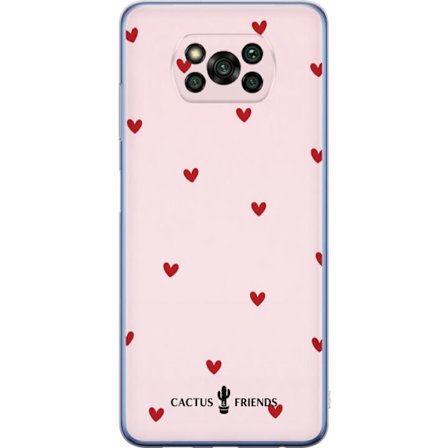 Kompatibelt Mobilskal till Xiaomi Xiaomi Poco X3 Pro Cactus and Friends – HeartSprinkle