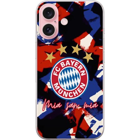 Yhteensopiva Puhelinkuori Apple iPhone 16 FC Bayern Munich