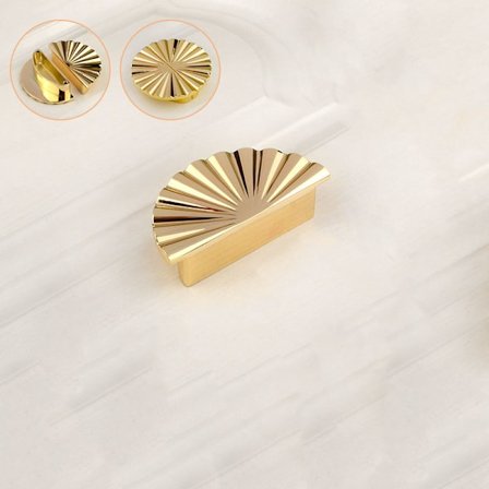 Dörrhandtag låda skåp garderob dörr fläktformad litet handtag