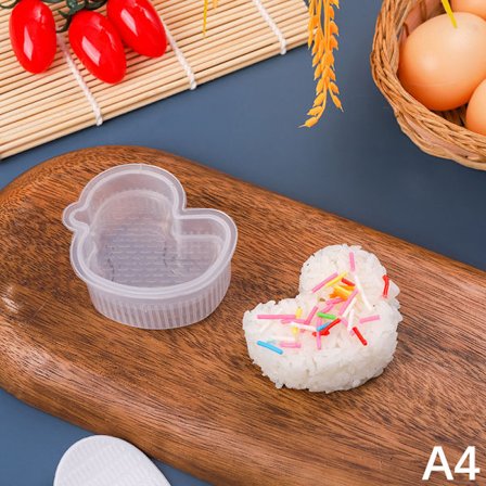 Gjennomsiktig ris grønnsaksrull sushiform DIY-form for barn