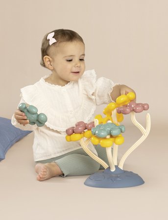 Smoby Little Smoby Coral Stacking Toy - Multi/patterned - ONE SIZE
