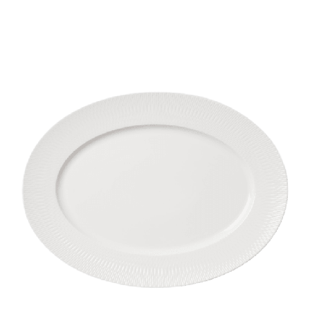 Åhléns Home Ovalt fat CELINE 41 cm Dukning & servering Vit ONESIZE