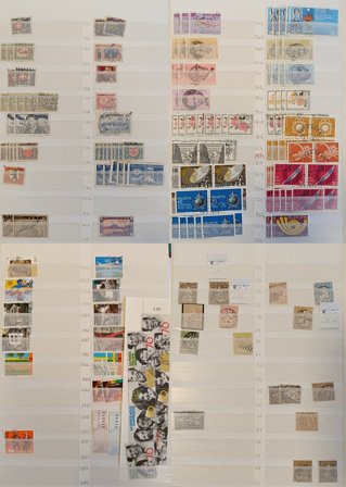 Schweiz til 2000 - 2 indstiksbøger med kassetter - Stemplet