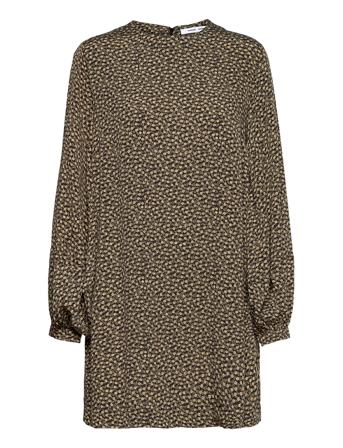 Aram Short Dress Aop 12949 Green Samsøe Samsøe