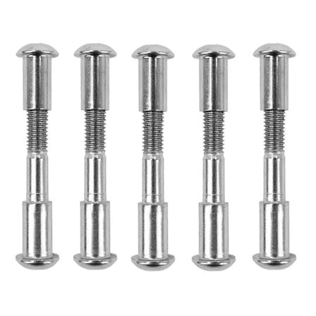 Vit Vikbar Krokhängslås Bult Reparation Härdat Stål Lås Fixerad Skruvkrok för M365 Elektrisk Scooter