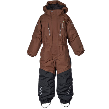 Isbjörn Penguin Snowsuit Kids Chocolate