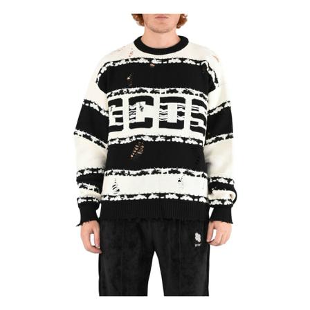 Gcds, Knitwear Czarny, Mężczyzna, Rozmiar: M