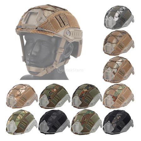 Ny Airsoft Jakthelmet Taktisk Militær Kamphjelm Deksel Cs Sport Hjelm Deksel For Ops-core Pj/bj/mh Type Fast Hjelm
