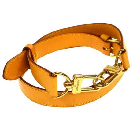 Louis Vuitton Vintage, Pre-owned Leather belts Bruin, Dames, Maat:ONE Size
