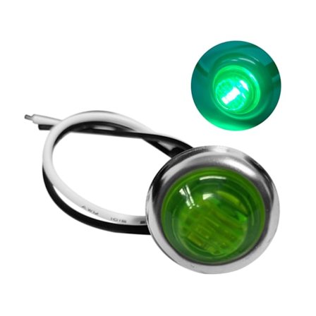 Sternlampa Lätt att Installera Hög Ljusstyrka Vattentät 12V LED Sidomarkörlampa för Trailer (FMY)