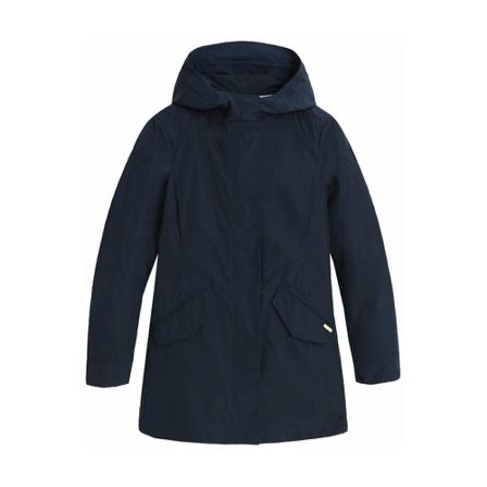 Woolrich Blue Parka Blå, Dame Damejakker, Størrelse: S