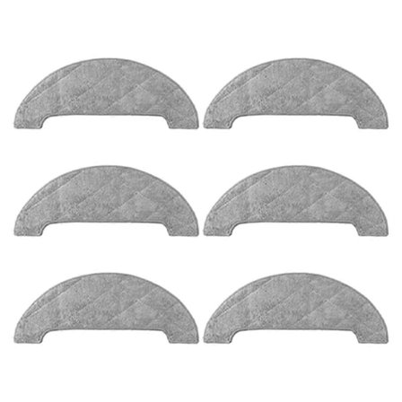 För RV1 Pro, RV1 Pro Max Robotdammsugare Tillbehör Moppduk Ersättningsdelar 6 st