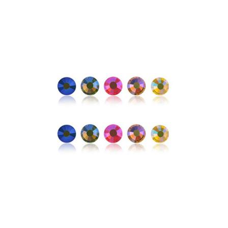 Rhinestones Mångfacetterade Sidor Diy-hantverksmanikyr