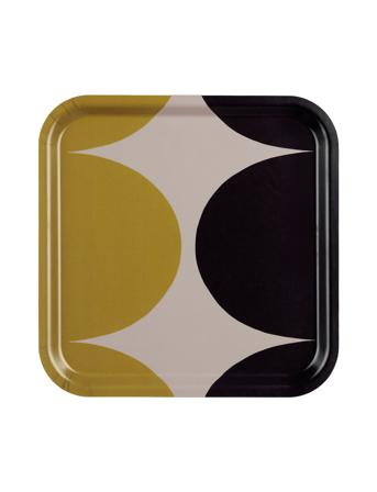 Härkä Tray 32X32Cm Home Tableware Serving Dishes Serving Platters Multi/mønstret Marimekko Home