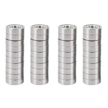 40 stk 695zz 5mmx13mmx4mm Dobbelt skjermet miniatyr dypt spor kulelager