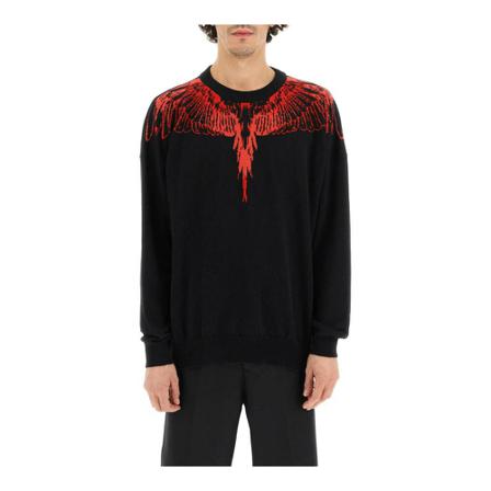 Marcelo Burlon Sweatshirts Sort, Herre