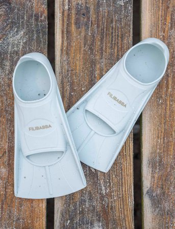 Filibabba Svømmefødder Str. 24-26 - Pearl Blue - Blue - 24/26