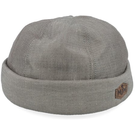 MJM Hats - Noir docker Bonnet - Aron Cotton Olive Docker @ Hatstore