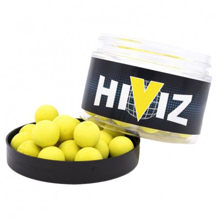 Vital Baits Hi-Viz Boilie 14mm Pineapple (Yellow) 38g