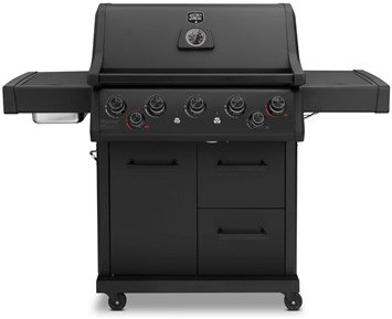 Austin and Barbeque AABQ - Pro 5+2B + Rotisserie - Kraftfull gasolgrill med rotisserie & keramisk brännare