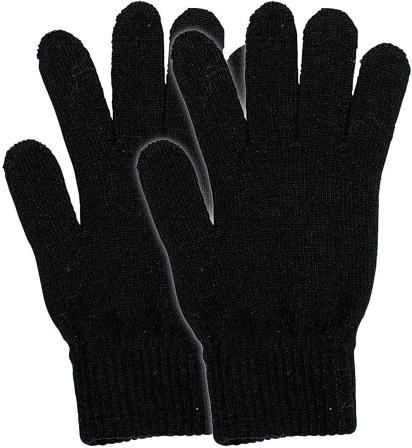 Laze Magic touch handske 2-pak Sort/Sort Onesize, Tøj & Bolig, Vintertøj, Handsker