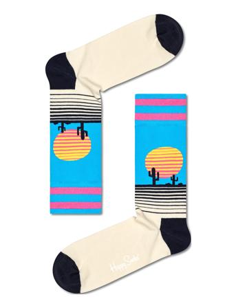 Sunset Sock Underwear Socks Regular Socks Multi/mønstret Happy Socks*Betinget Tilbud