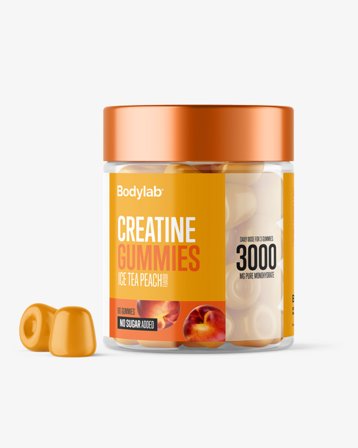 Bodylab Creatine Gummies - 90stk - Ice Tea Peach