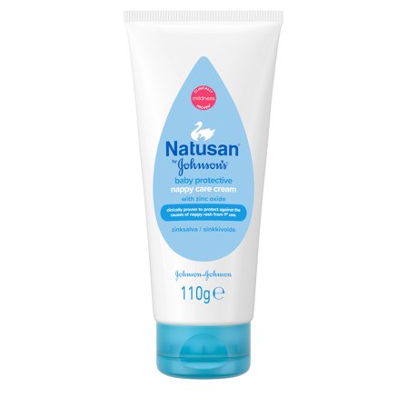 Natusan by Johnson's Nappy Care Cream with Zinc, 110 g