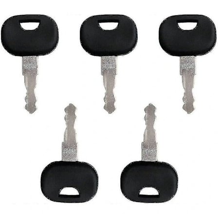 Nyckel 14603 10 stk. Tændingserstatningsnøgler Egnet til Fendt, Claas, Liebherr, Zetteleyer, Deutz, Manitou, New Holland, Gravemaskine, Læsser E ...