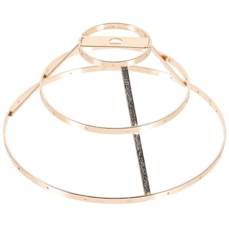 Lampeskjerm Ramme DIY Lampeskjerm Ramme Pendel Lampeskjerm Holder Lampeskjerm Lagetilbehør