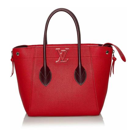 Louis Vuitton Vintage Tass , Rood , Dames , Maat: ONE Size Vintage Tassen