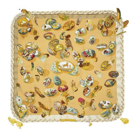 Hermès Vintage, Pre-owned Scarf Bruin, Dames, Maat:ONE Size