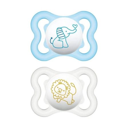 Mam Air Succhietto 2-6 Mesi Silicone Doppio Maschio