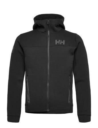 Hp Ocean Fz Jacket Hoodie Trøje Sort Helly Hansen