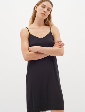 InWear Liliw Base Slip Dress - Black - XXL