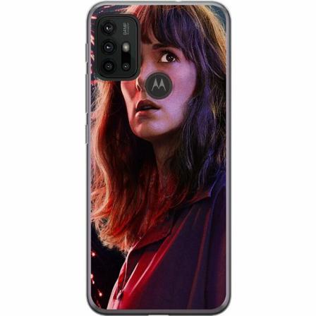Motorola Moto G30 Mjukt Skal - Stranger Things - Joyce Byers