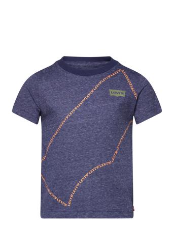 Levi's Word Up Batwing Tee Blue Levi's