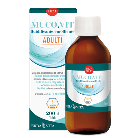 Erba Vita Mucovit Fluido Adulti 200ml