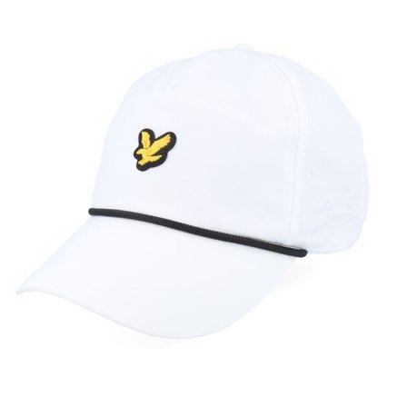 Lyle & Scott - Vit adjustable Keps - Golf Cap White Adjustable @ Hatstore