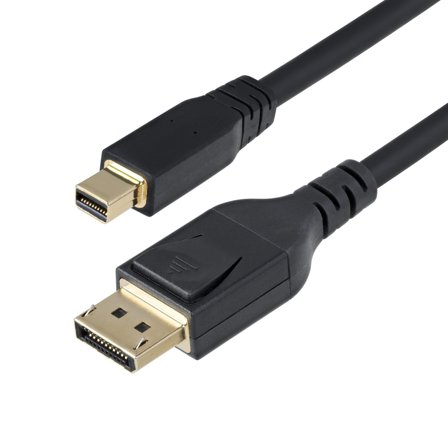 StarTech 3m 10ft Mini DisplayPort to DisplayPort 1.4 Cable 8K 60Hz/4K 120Hz HBR3 HDR Slim UHD mDP to DP 1.4 Cord