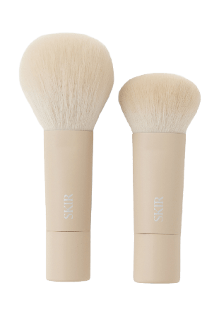 Skir Mini Face Brush Duo Penslar & svampar Unisex ONESIZE
