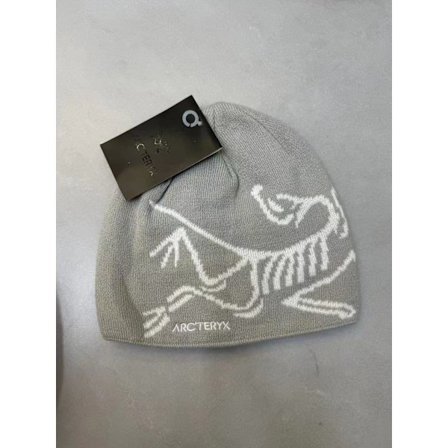 Arc'TERYX Lämmin talvipipo neulottu joustava pipo harmaa miehille ja naisille harmaa 55-60 cm