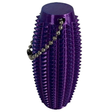 SpikyGrippieStimNyckelringBärbarÅngestlindringFidgetLeksakförVuxnaBarn,StressSensoriskFidgetmedTaktila[D]