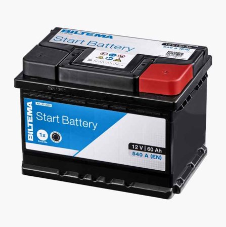 Startbatteri 12 V 60 Ah