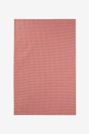 Coucke - Keittiöpyyhe Léonie Terracotta 50x75 - Valkoinen - Keittiöpyyhkeet - - Homeroom