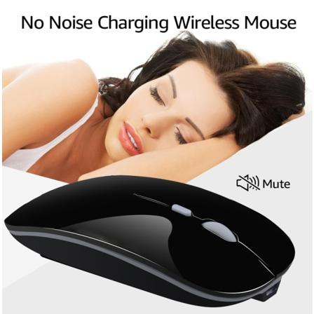Trådlösbluetootmus Black