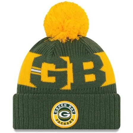 New Era NFL på Plan Linje av Touch Bonnet - Grön Bay Packare