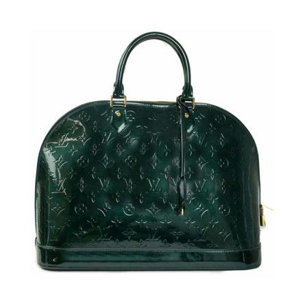 Louis Vuitton Vintage, Pre-owned Sac Alma GM Groen, Dames, Maat:ONE Size,stof