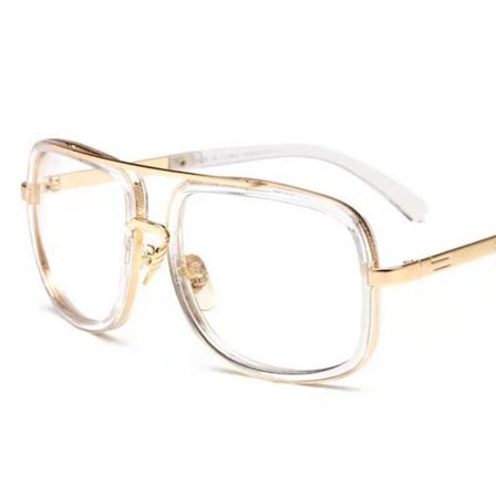 Firkantede Aviator Solbriller, Klassisk Firkantet Aviator Stel Retro Letvægtsdesign med UV400 Beskyttelse, Holdbart Metalstel til Mænd og Kvinder