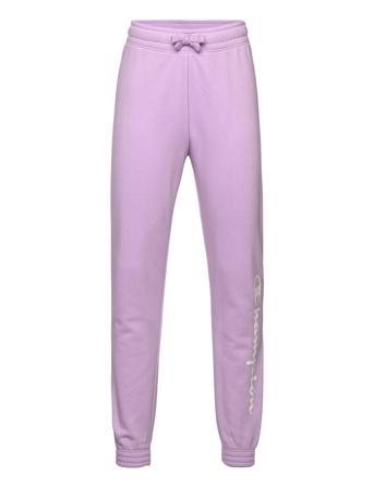 Elastic Cuff Pants Joggebukser Pysjbukser Rosa Champion*Betinget Tilbud